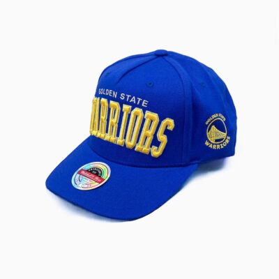 Mitchell-Ness-Golden-State-Warriors-Raised-Arch-NBA-Snapback-Hat-1