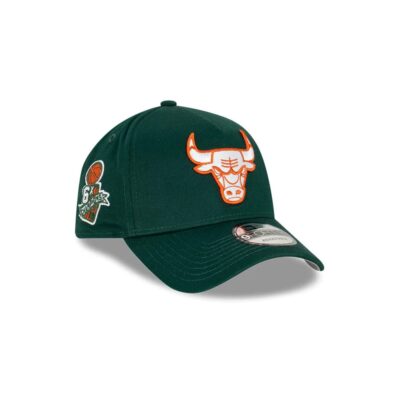 New-Era-Chicago-Bulls-9FORTY-A-Frame-Copper-Green-NBA-Snapback-Hat-1