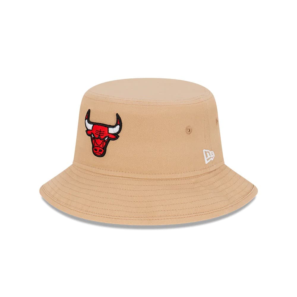 New Era Chicago Bulls Camel NBA Bucket Hat