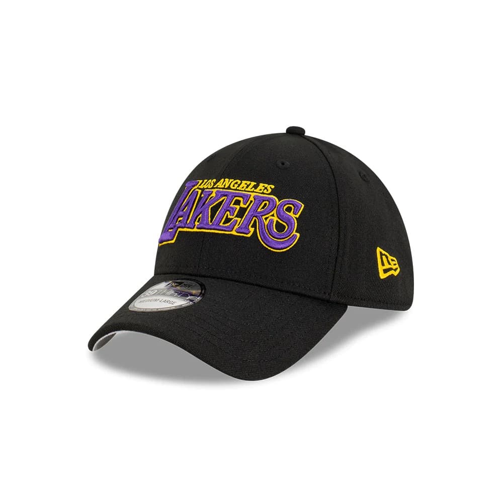 new-era-los-angeles-lakers-39thirty-wordmark-nba-fitted-hat