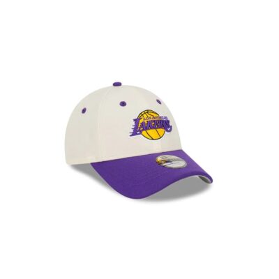 New-Era-Los-Angeles-Lakers-9FORTY-Two-Tone-Youth-NBA-Snapback-Hat-1
