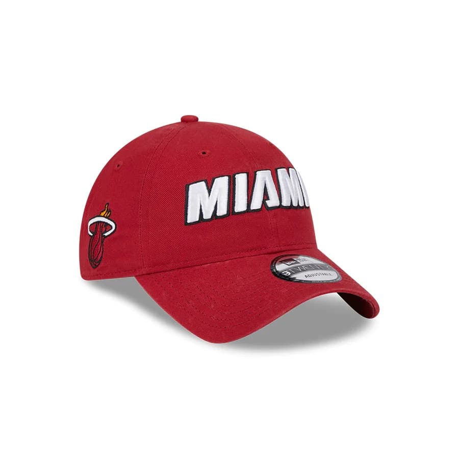 new-era-miami-heat-9twenty-2024-statement-edition-nba-strapback-hat