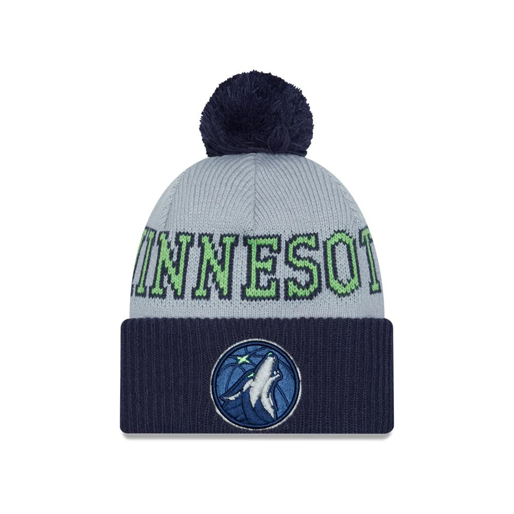 new-era-minnesota-timberwolves-2024-tip-off-pom-knit-nba-beanie