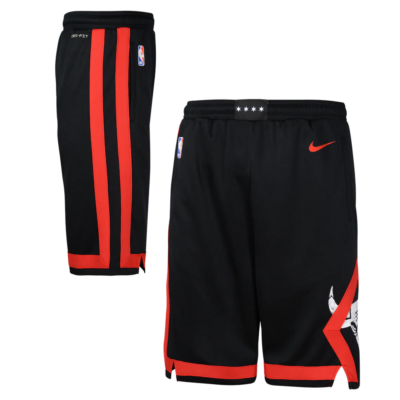 Nike-Chicago-Bulls-2024-City-Edition-Swingman-Youth-NBA-Shorts-1