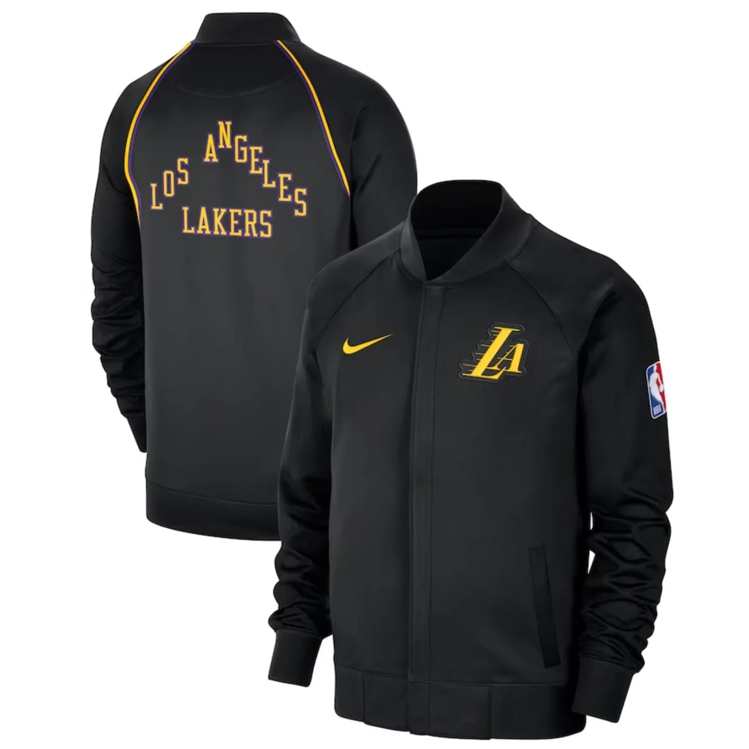 Lakers city edition jacket on sale