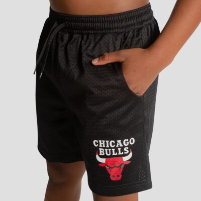 Chicago-Bulls-Team-Mesh-Youth-NBA-Shorts-1