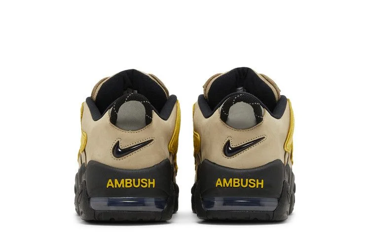 Кроссовки AMBUSH x Nike Air More Uptempo Low 'Limestone'