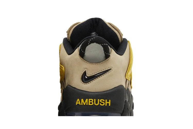 Кроссовки AMBUSH x Nike Air More Uptempo Low 'Limestone'