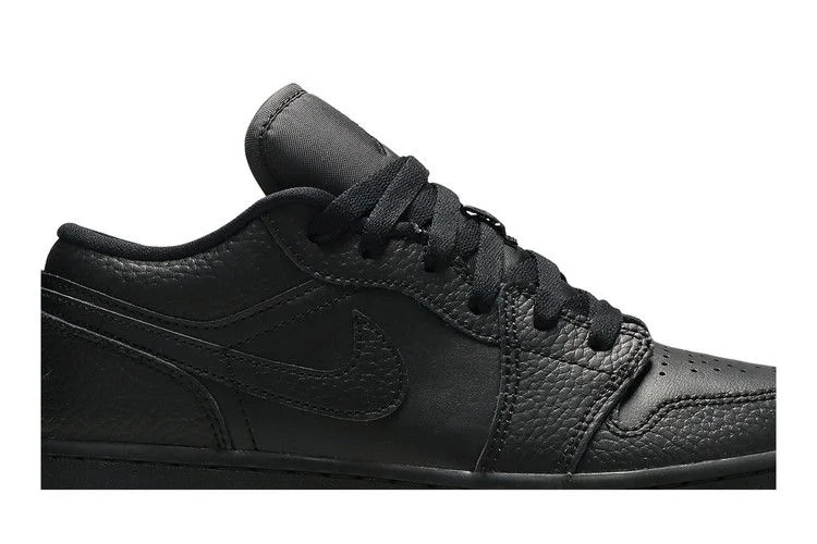 Кроссовки Air Jordan 1 Low GS 'Triple Black' 2020