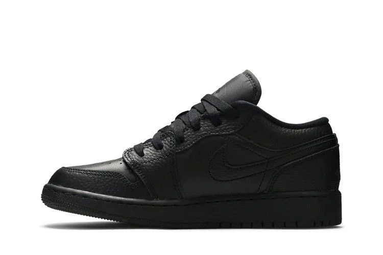 Кроссовки Air Jordan 1 Low GS 'Triple Black' 2020