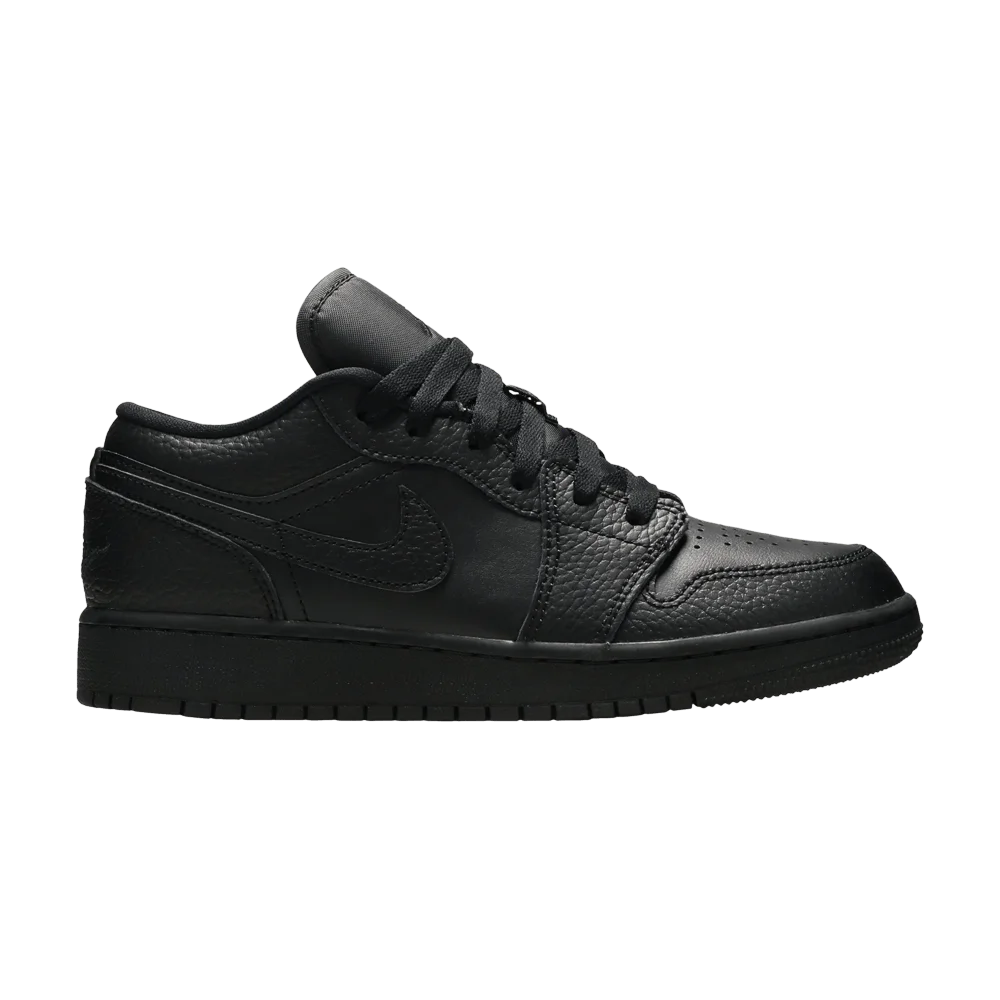 Кроссовки Air Jordan 1 Low GS 'Triple Black' 2020