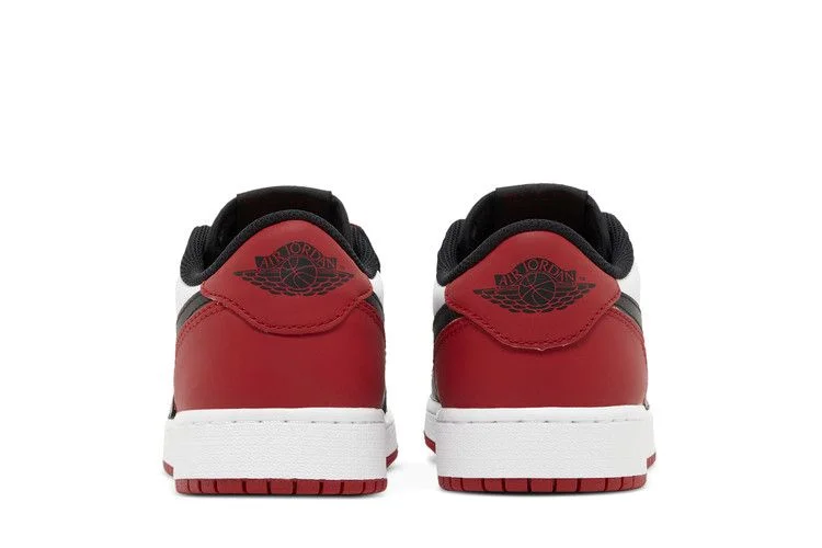 Кроссовки Air Jordan 1 Retro Low OG GS 'Black Toe'