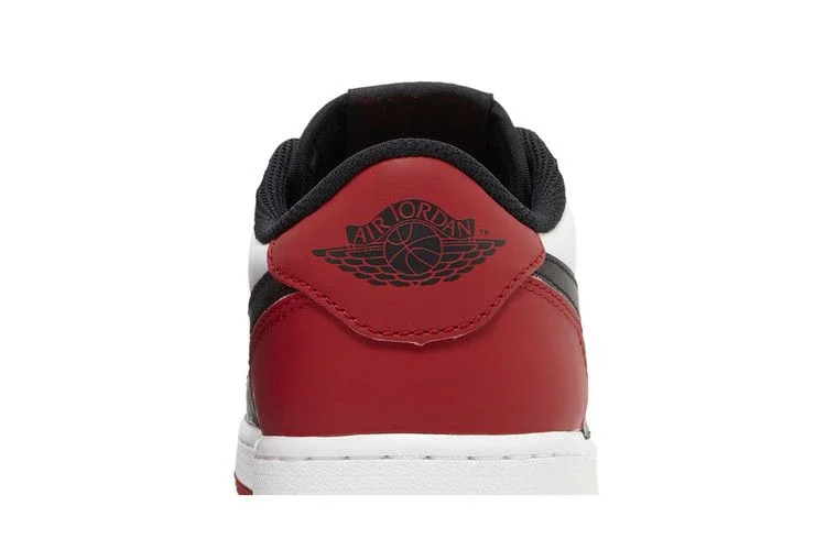Кроссовки Air Jordan 1 Retro Low OG GS 'Black Toe'