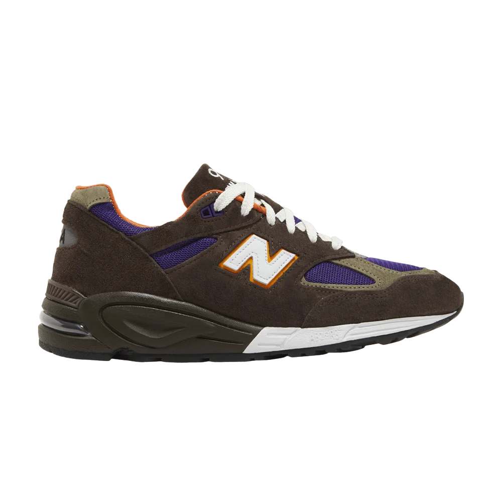 Кроссовки Teddy Santis x New Balance 990v2 Made in USA 'Brown Purple'