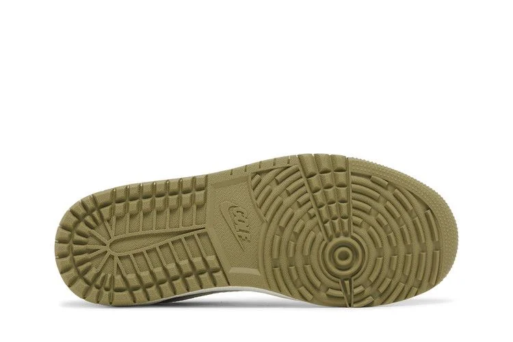 Кроссовки Travis Scott x Air Jordan 1 Low Golf 'Neutral Olive'