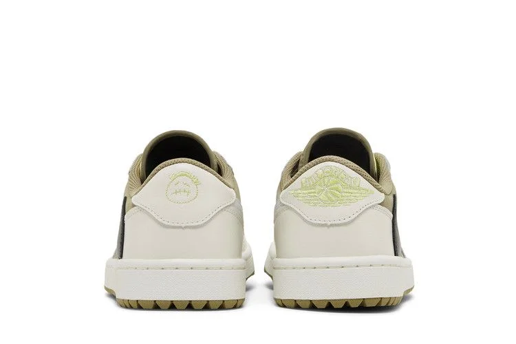 Кроссовки Travis Scott x Air Jordan 1 Low Golf 'Neutral Olive'