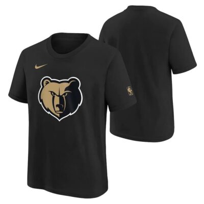 Memphis-Grizzlies-2024-City-Edition-Essential-Logo-Youth-NBA-T-Shirt-1