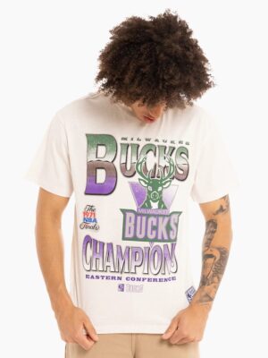 Mitchell-Ness-Milwaukee-Bucks-Metallic-Vintage-T-Shirt-1