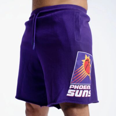 Mitchell-Ness-Phoenix-Suns-Off-Season-Raw-Edged-NBA-Fleece-Shorts-1