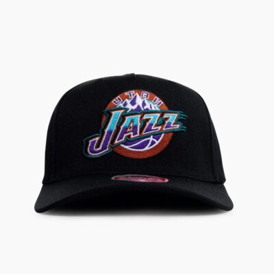 Mitchell-Ness-Utah-Jazz-Retro-Classic-Logo-Stretch-NBA-Snapback-Hat-1