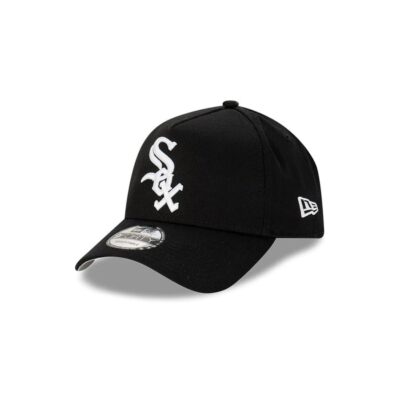 New-Era-Chicago-White-Sox-9FORTY-A-Frame-Oversize-XL-Logo-MLB-Snapback-Hat-1