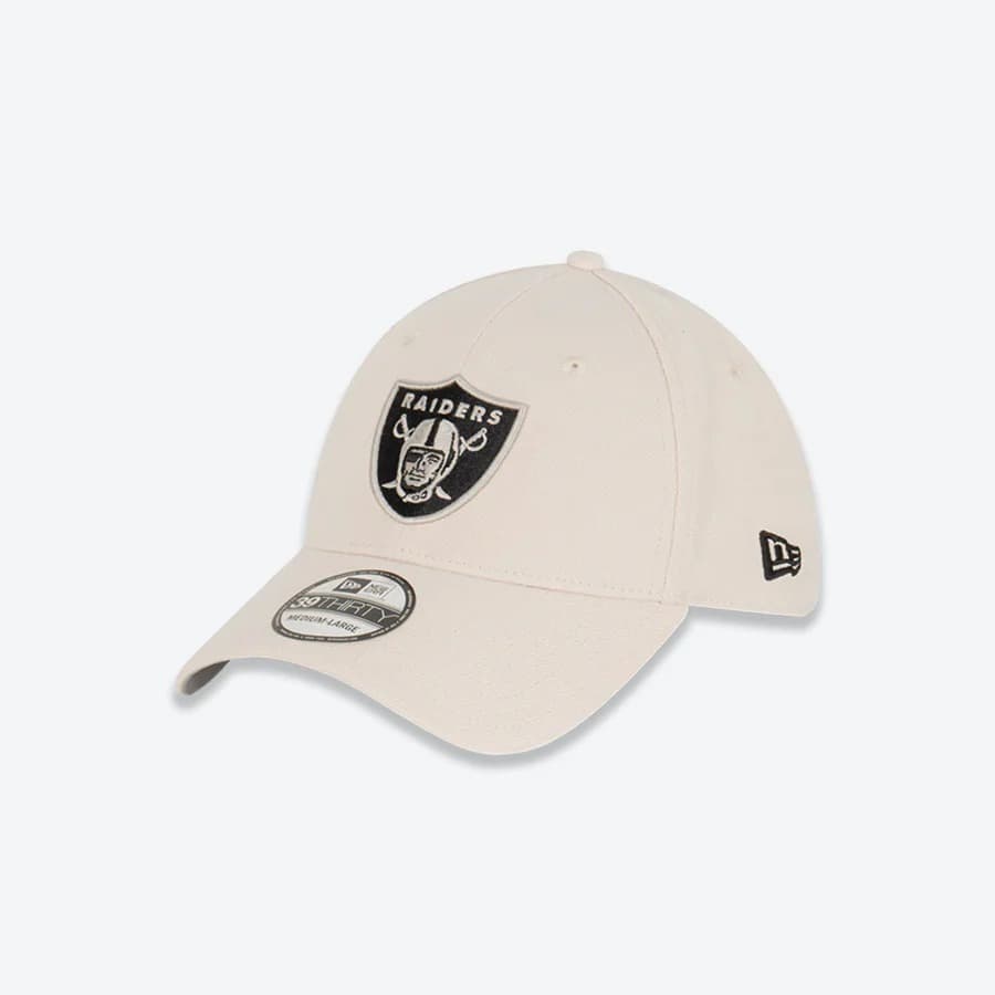 new-era-las-vegas-raiders-39thirty-stone-grey-nfl-hat