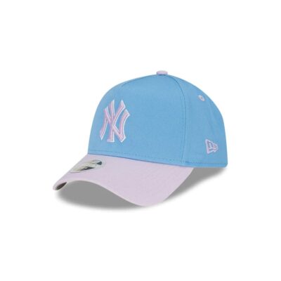 New-Era-New-York-Yankees-Lilac-Sky-9FORTY-A-Frame-Womens-MLB-Snapback-Hat-1