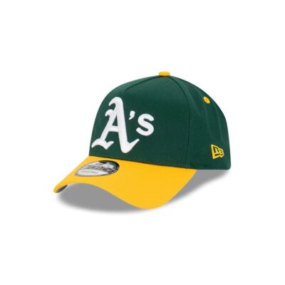 New-Era-Oakland-As-9FORTY-A-Frame-Oversize-XL-Logo-MLB-Snapback-Hat-1