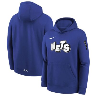 Nike-Brooklyn-Nets-2024-City-Edition-Courtside-Youth-NBA-Dri-Fit-Hoodie-1
