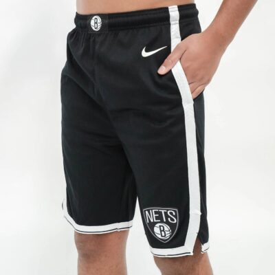 Nike-Brooklyn-Nets-2024-Icon-Edition-Swingman-Youth-NBA-Shorts-1