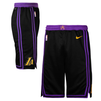 Nike-Los-Angeles-Lakers-2024-City-Edition-Swingman-Youth-NBA-Shorts-1