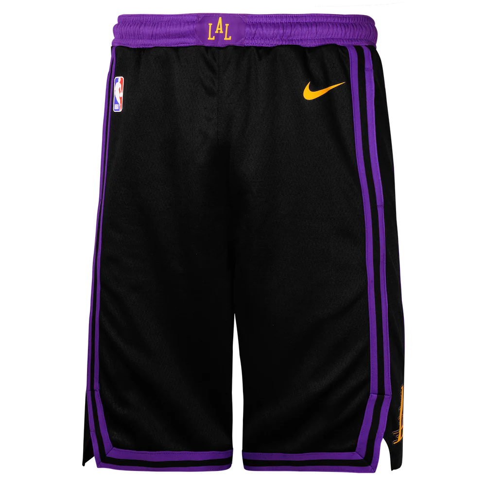 Спортивные шорты Nike Los Angeles Lakers 2024 City Edition Swingman Youth Nba Shorts купить