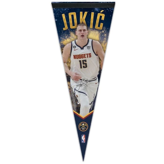 nikola-jokic-denver-nuggets-nba-premium-pennant