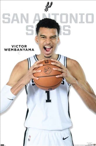 victor-wembanyama-san-antonio-spurs-nba-wall-poster