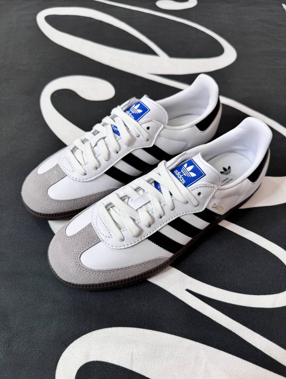 Кроссовки Wmns adidas Samba OG White Clear Granite