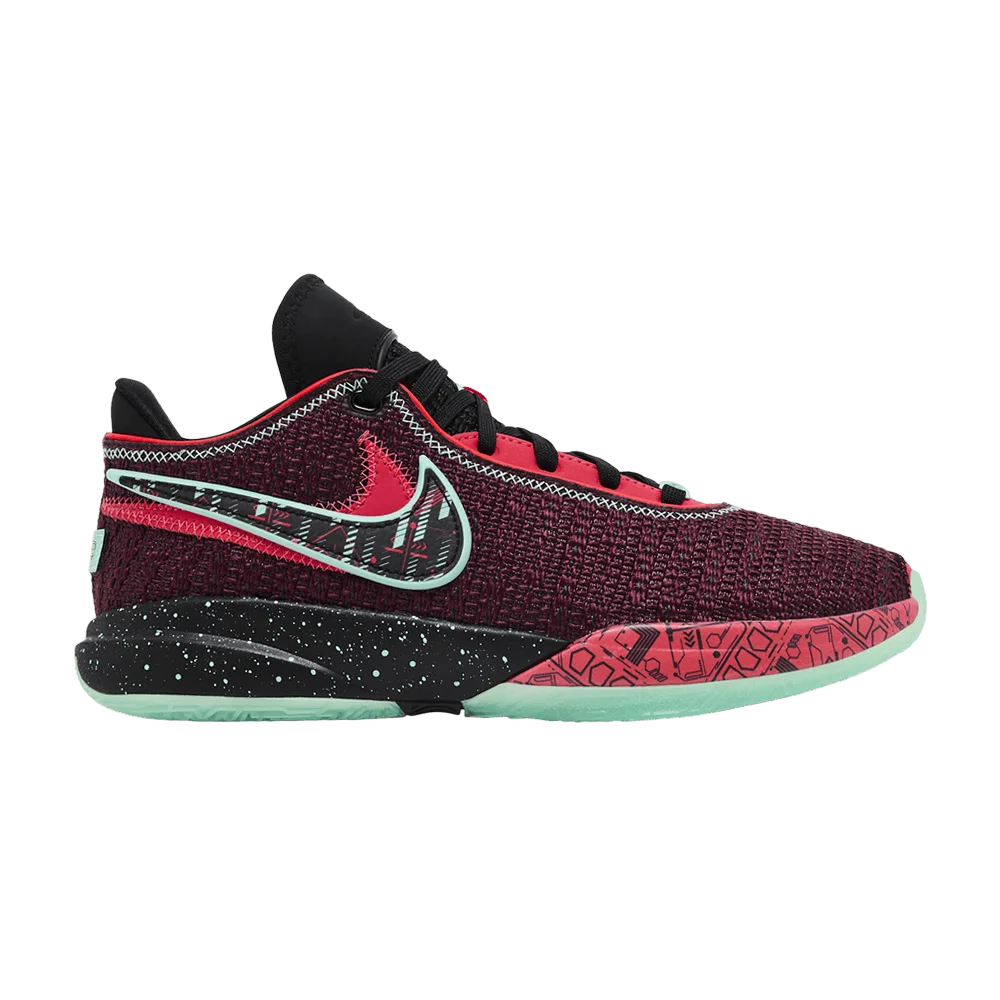 Кроссовки Nike LeBron 20 SE GS 'Night Maroon'