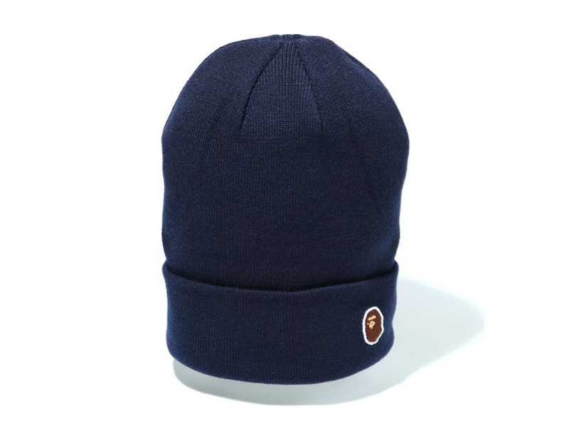 bape-ape-head-one-point-knit-hat-navy