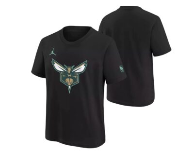 Charlotte-Hornets-2024-City-Edition-Essential-Logo-Youth-NBA-T-Shirt-1
