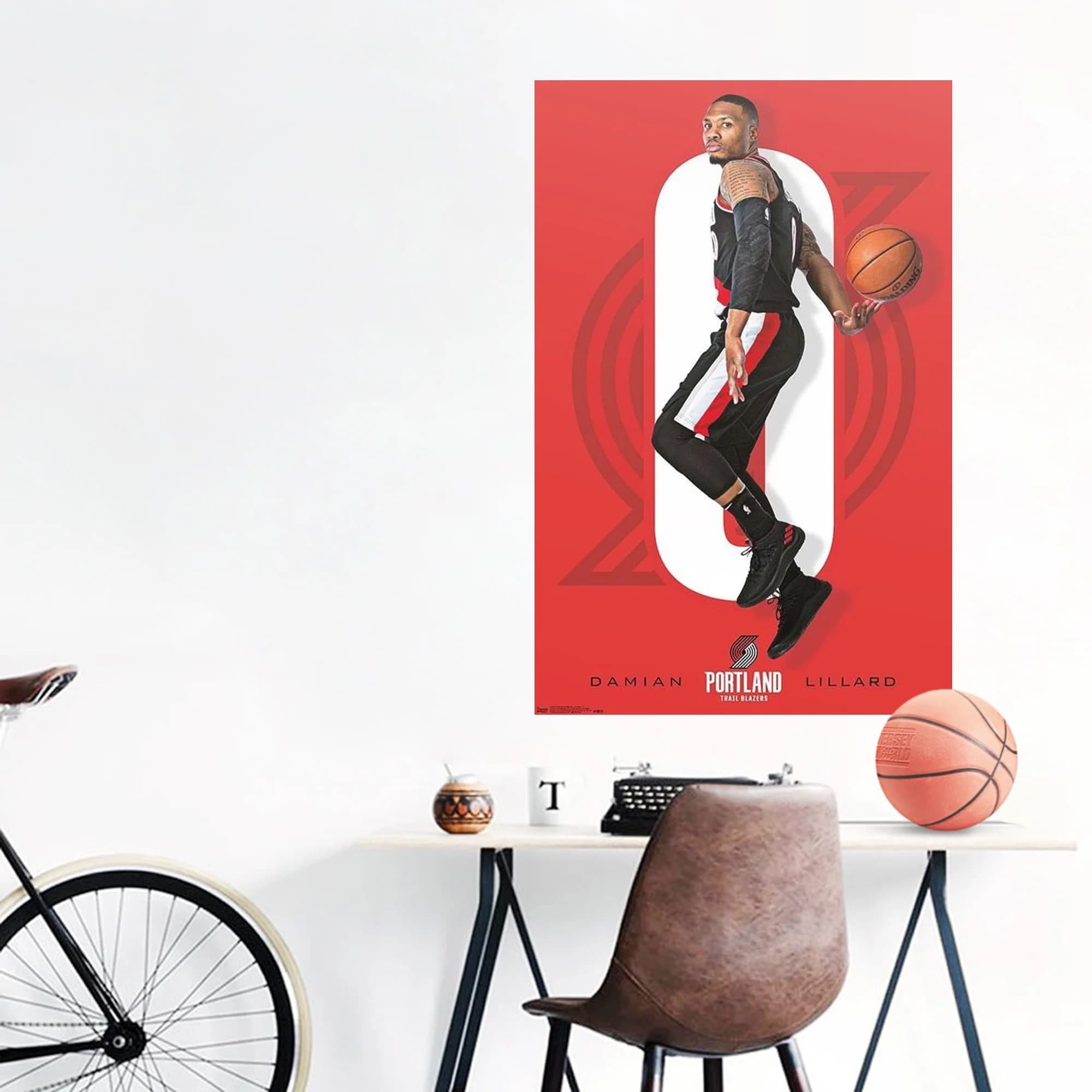 damian-lillard-portland-trail-blazers-nba-wall-poster