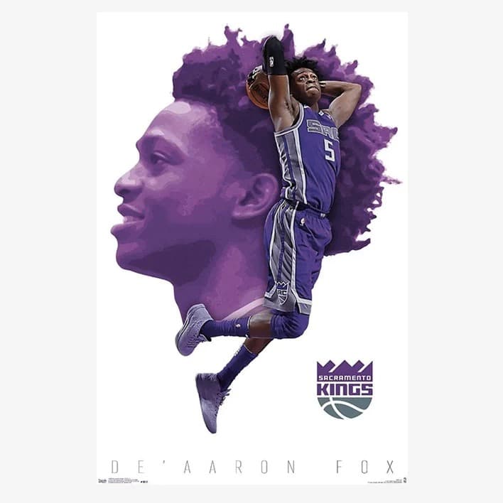 deaaron-fox-sacramento-kings-nba-wall-poster