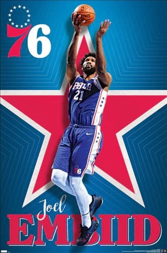 joel-embiid-philadelphia-76ers-nba-wall-poster