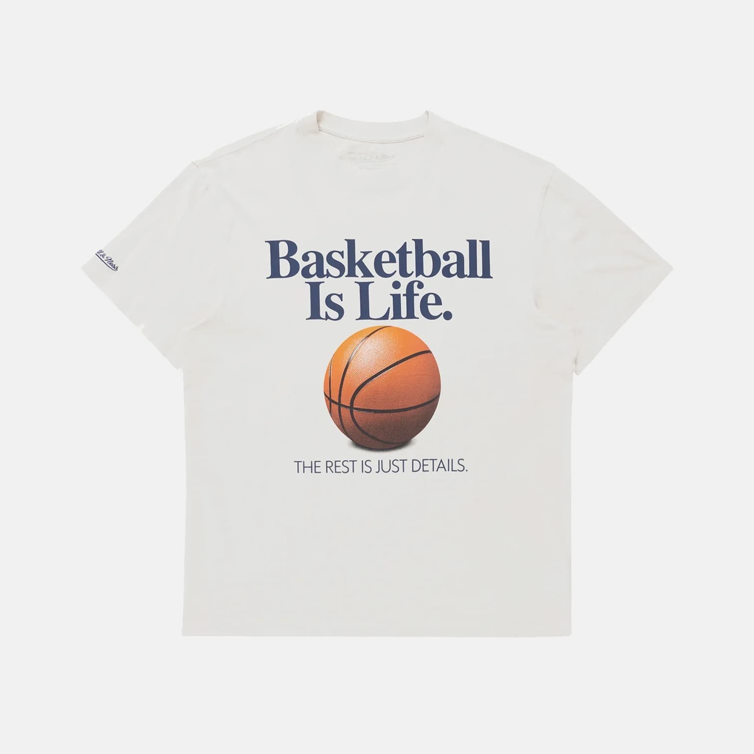 Футболка Mitchell & Ness Basketball Is Life White T-Shirt