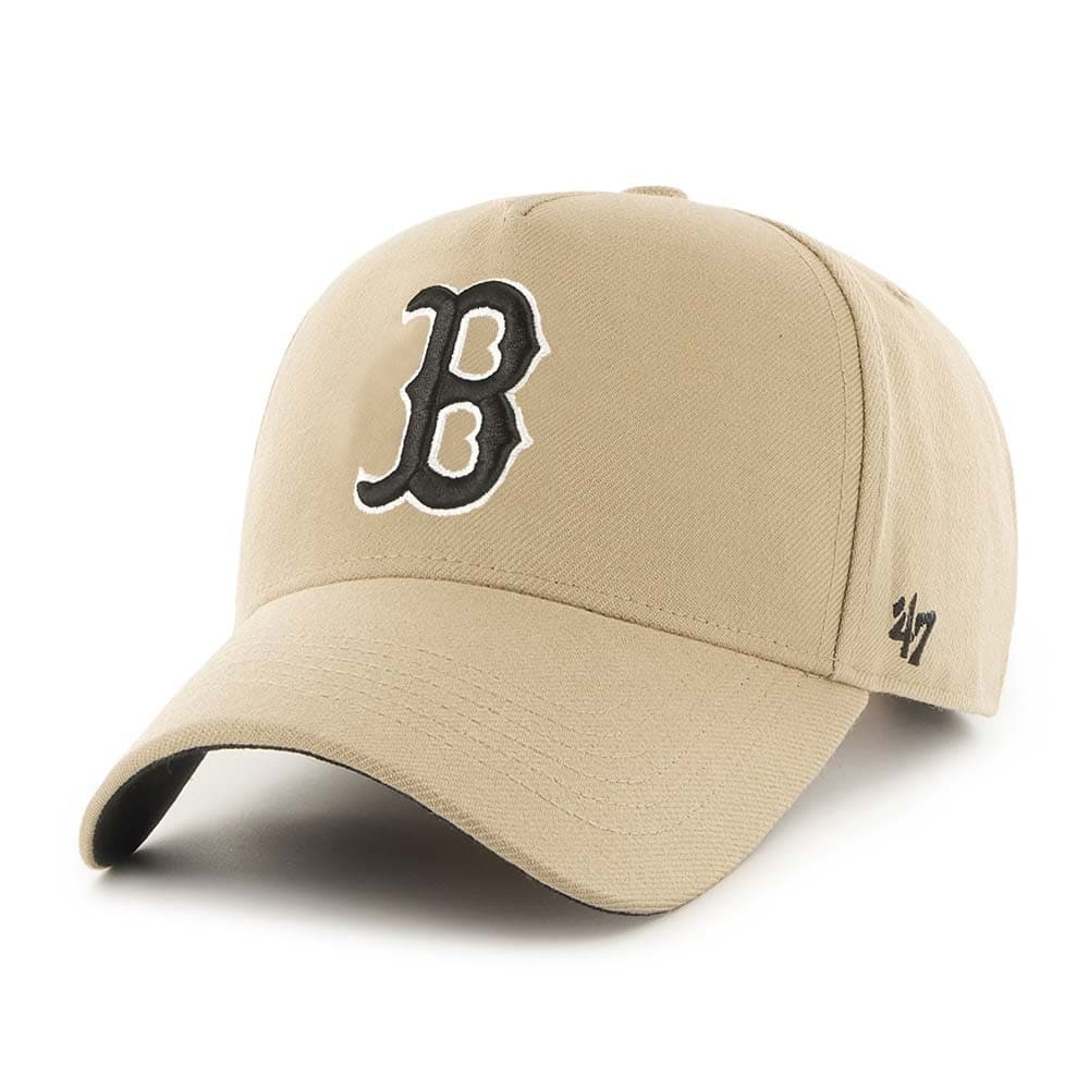 47-brand-boston-red-sox-47-mvp-dt-mlb-snapback-brown-hat