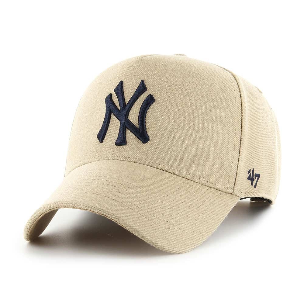 47-brand-new-york-yankees-47-mvp-dt-mlb-snapback-brown-hat