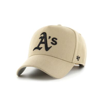 47-Brand-Oakland-Athletics-47-MVP-DT-MLB-Snapback-Brown-Hat