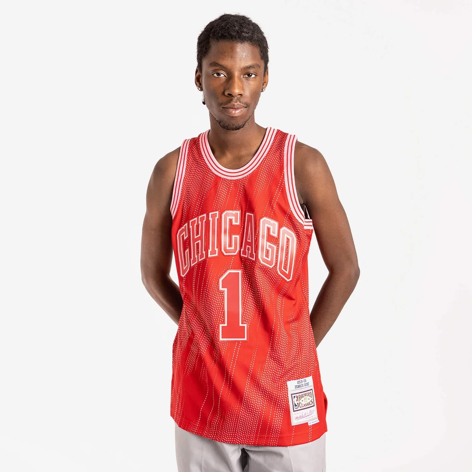 Derrick rose bulls jersey red online