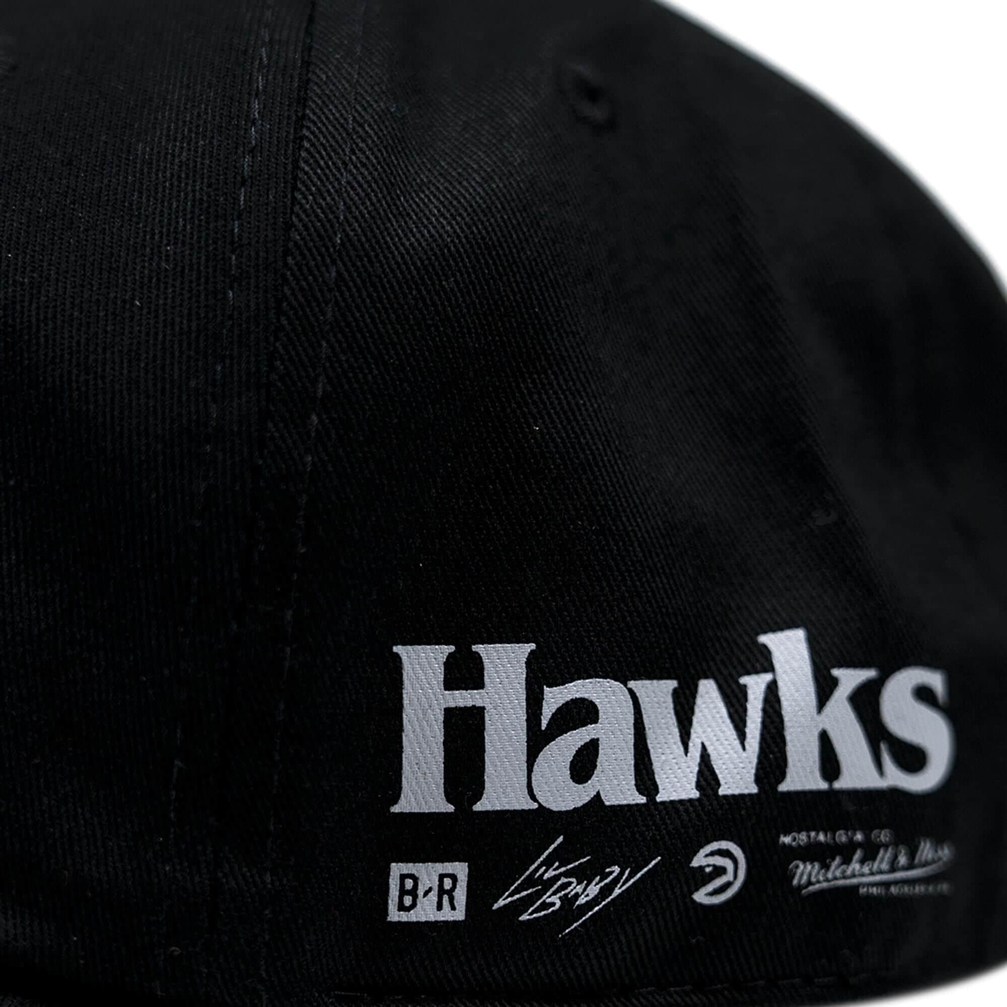 Бейсболка Mitchell &amp; Ness Lil Baby x BR NBA Remix Strapback Atlanta Hawks Hat