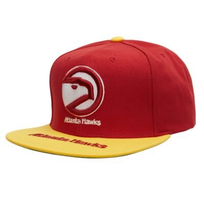 Mitchell-Ness-Logo-Bill-Snapback-HWC-Atlanta-Hawks-Hat