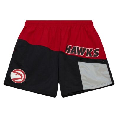 Mitchell-Ness-Nylon-Utility-Atlanta-Hawks-Shorts