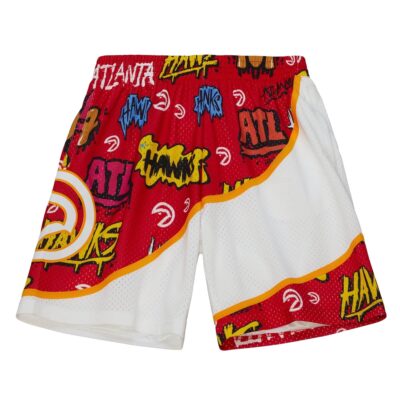 Mitchell-Ness-Slap-Sticker-Swingman-Atlanta-Hawks-1986-87-Shorts